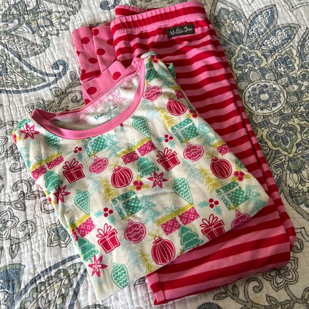 Matilda Jane Christmas PJs, size 10